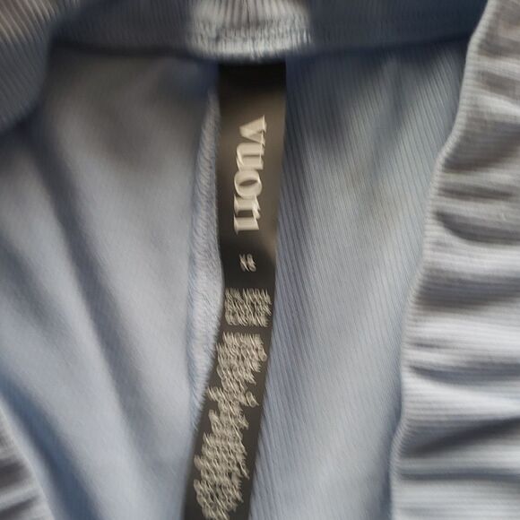 Vuori Light Blue Women's Athleisure Chic Feminine Casual Trendy Shorts Size XS - Picture 3 of 6